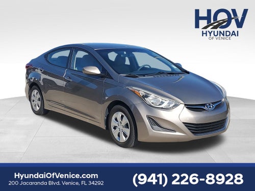 2016 Hyundai ELANTRA SE