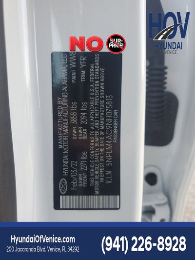 2022 Hyundai ELANTRA SEL