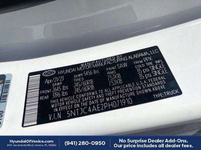 2023 Hyundai SANTA CRUZ SEL