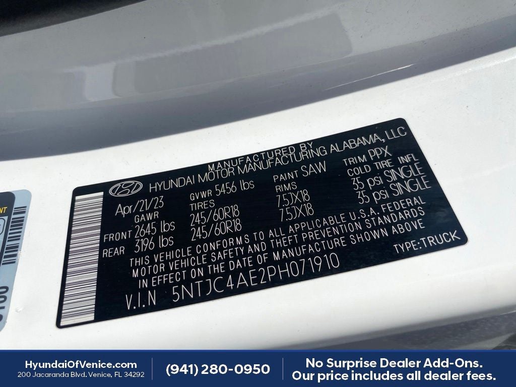 2023 Hyundai SANTA CRUZ SEL