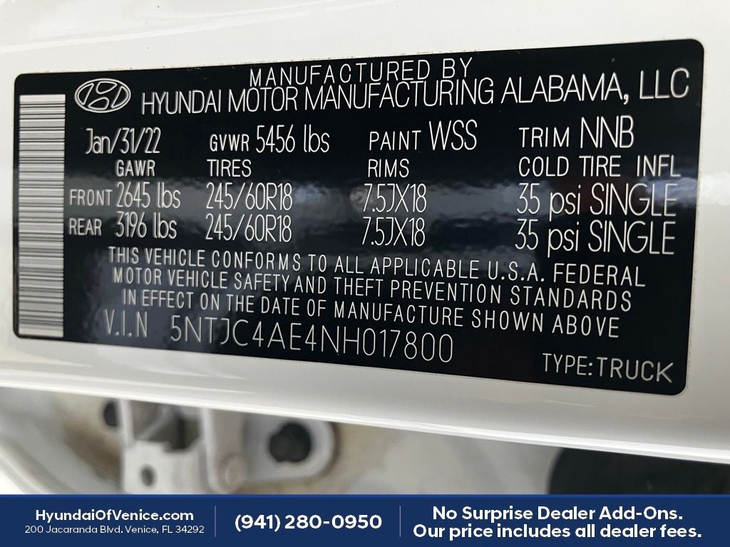 2022 Hyundai SANTA CRUZ SEL