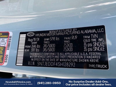2025 Hyundai SANTA CRUZ Limited