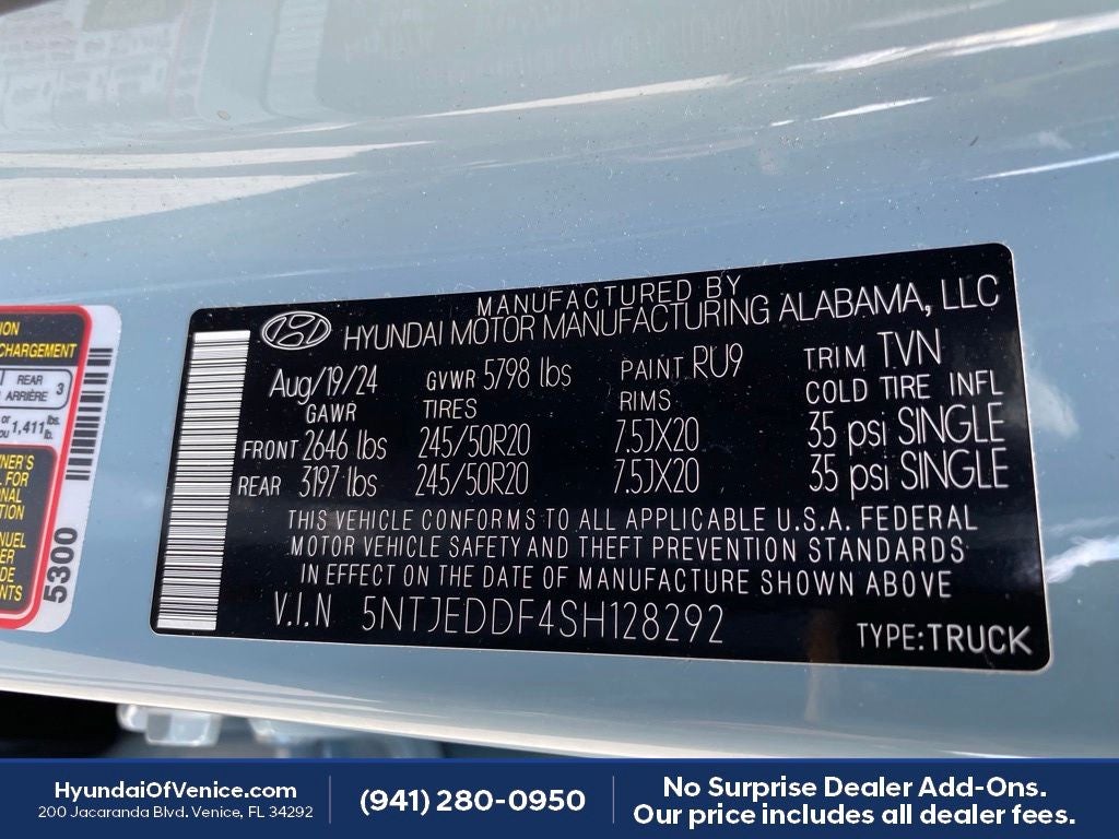 2025 Hyundai SANTA CRUZ Limited