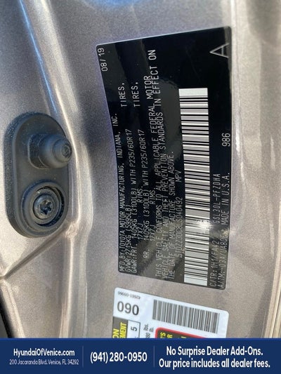 2020 Toyota Sienna L 7 Passenger
