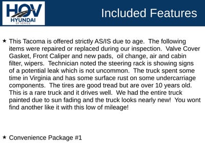 2006 Toyota Tacoma Base