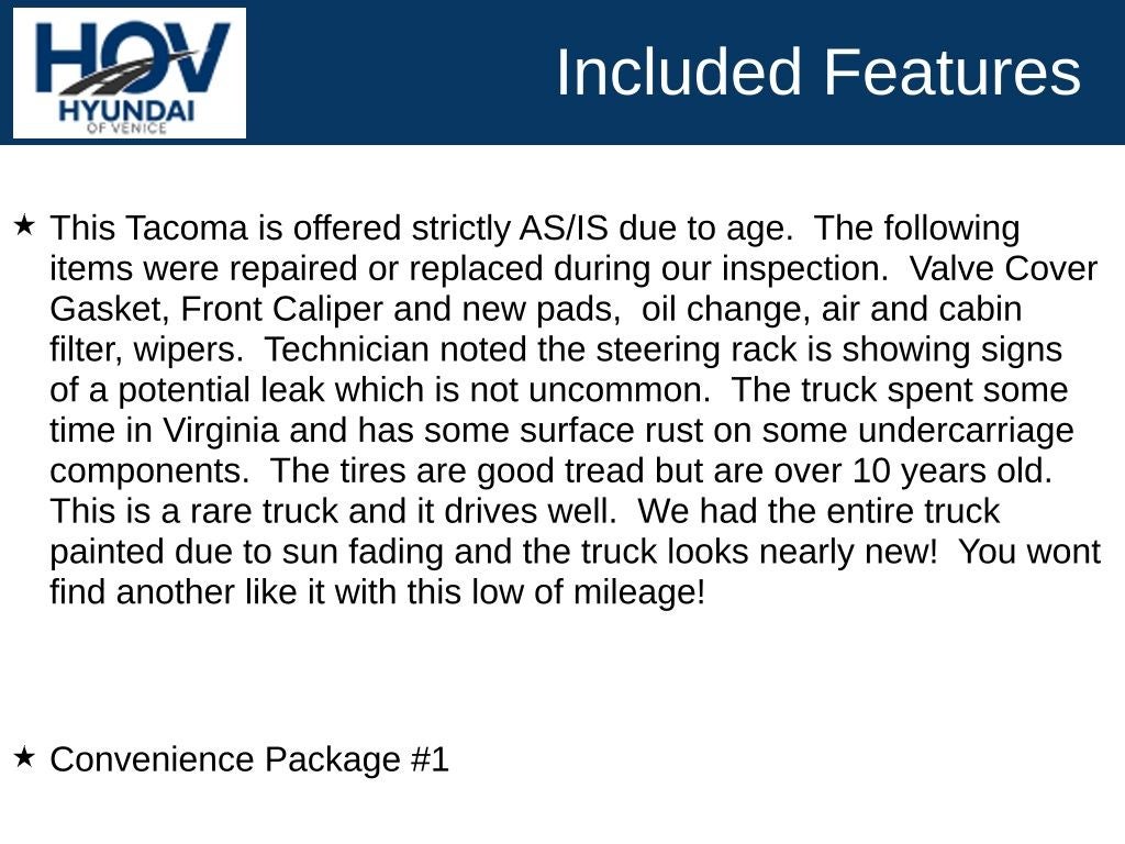 2006 Toyota Tacoma Base