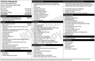 2023 Kia Telluride EX