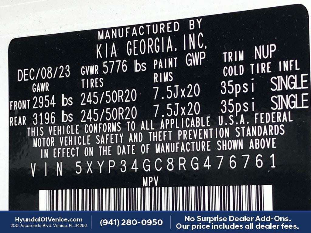 2024 Kia Telluride EX