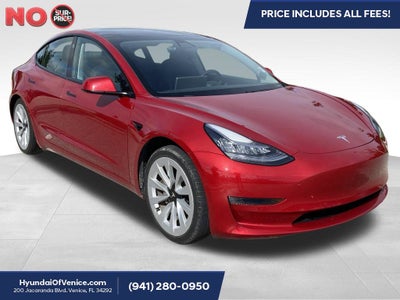 2021 Tesla Model 3 Standard Range Plus
