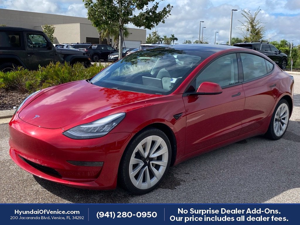 2021 Tesla Model 3 Standard Range Plus
