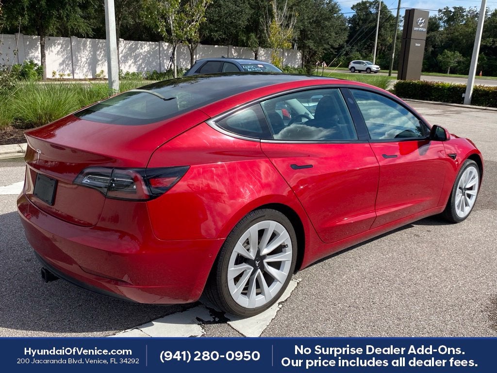 2021 Tesla Model 3 Standard Range Plus