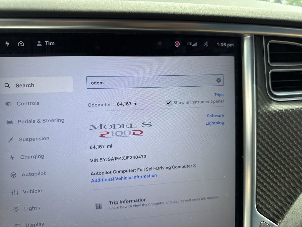 2018 Tesla Model S P100D