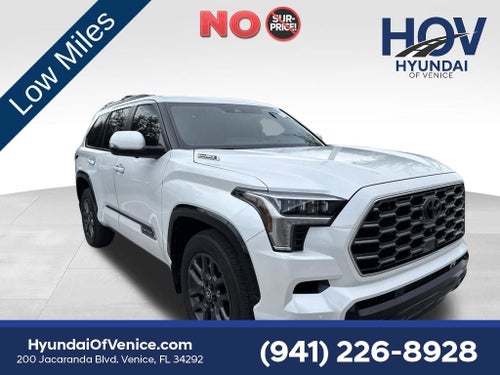 2025 Toyota Sequoia Platinum