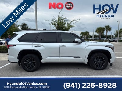 2025 Toyota Sequoia Platinum