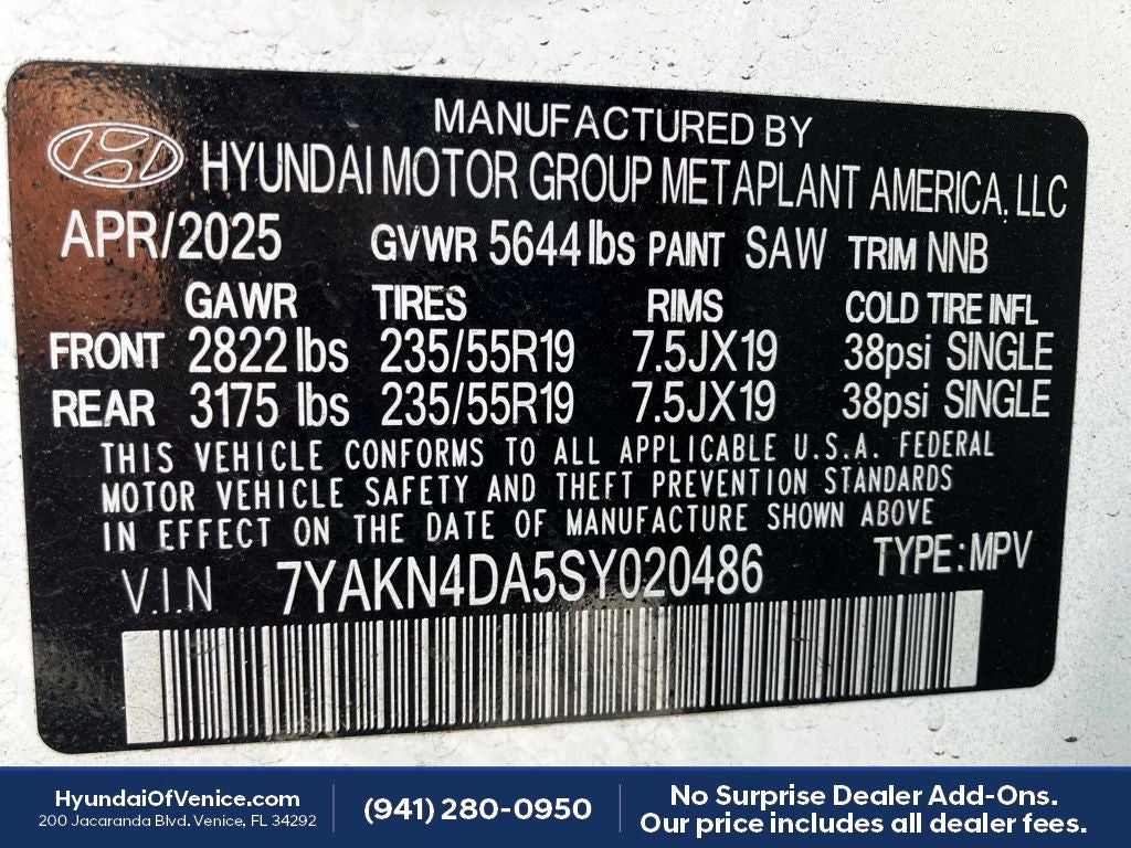 2025 Hyundai IONIQ 5 SEL