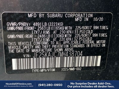 2021 Subaru Forester Premium