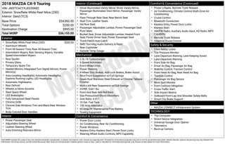 2018 Mazda Mazda CX-9 Touring