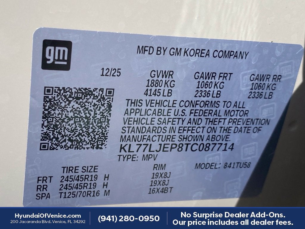 2026 Chevrolet Trax 2RS