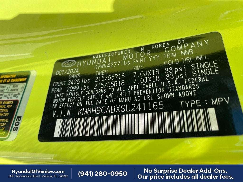 2025 Hyundai KONA SEL