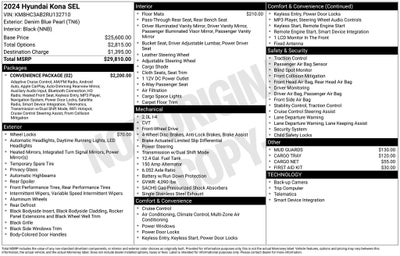 2024 Hyundai KONA SEL