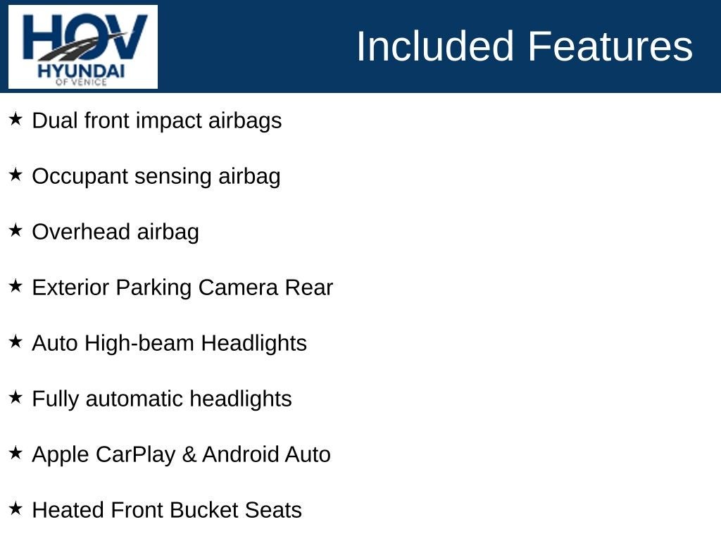 2025 Hyundai KONA SEL Convenience