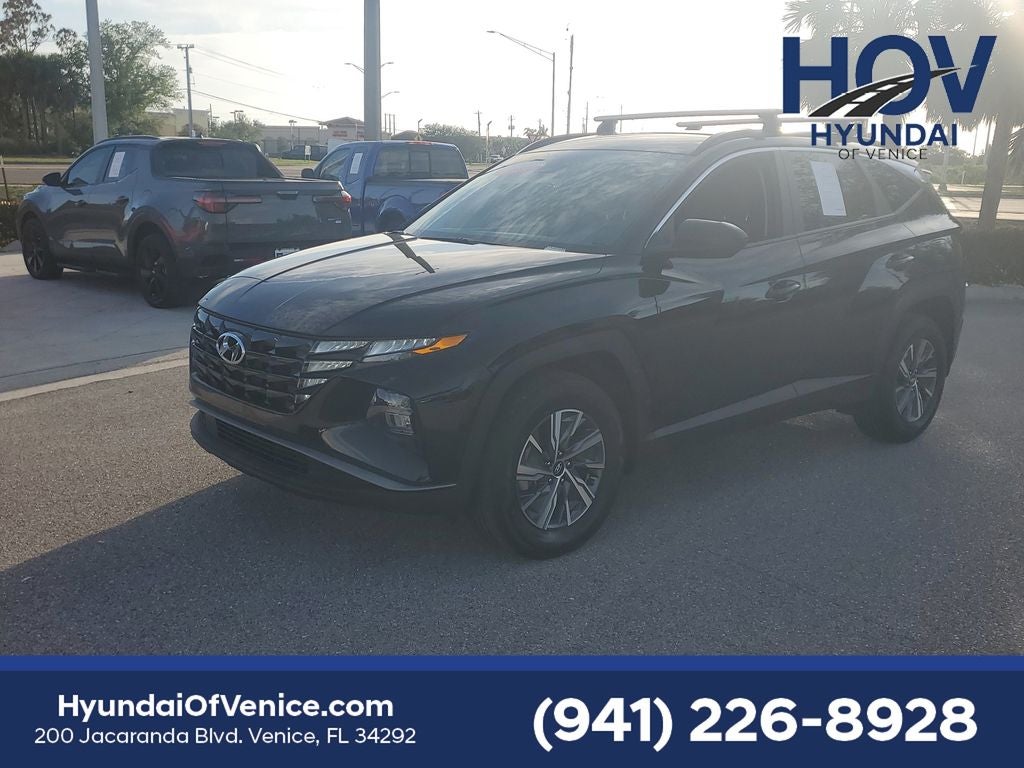 2024 Hyundai TUCSON HYBRID Blue
