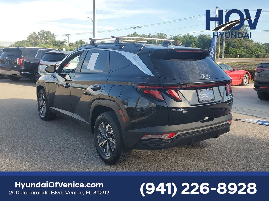 2024 Hyundai TUCSON HYBRID Blue
