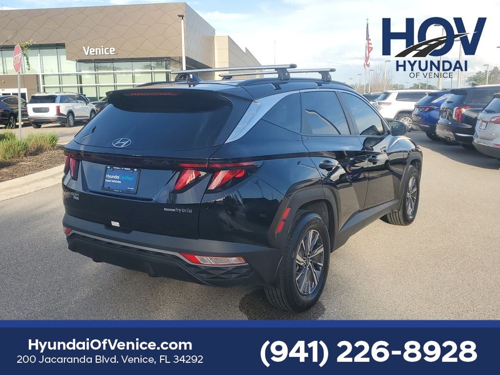 2024 Hyundai TUCSON HYBRID Blue