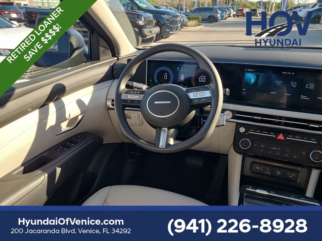 2025 Hyundai TUCSON HYBRID Blue