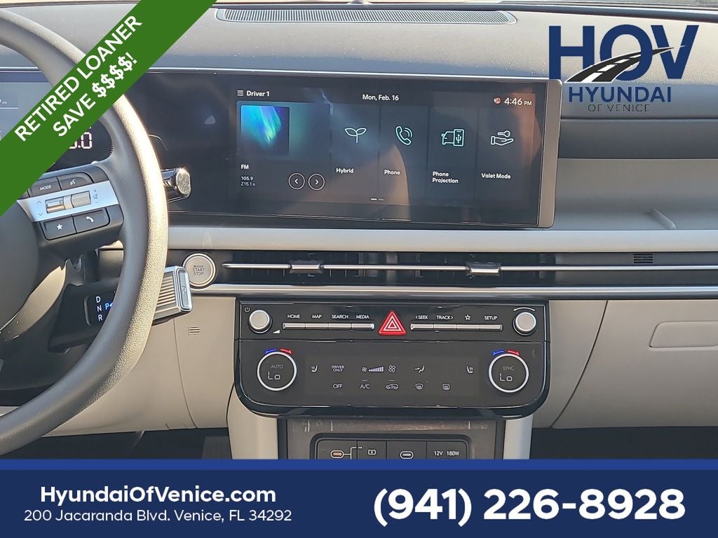 2025 Hyundai TUCSON HYBRID Blue