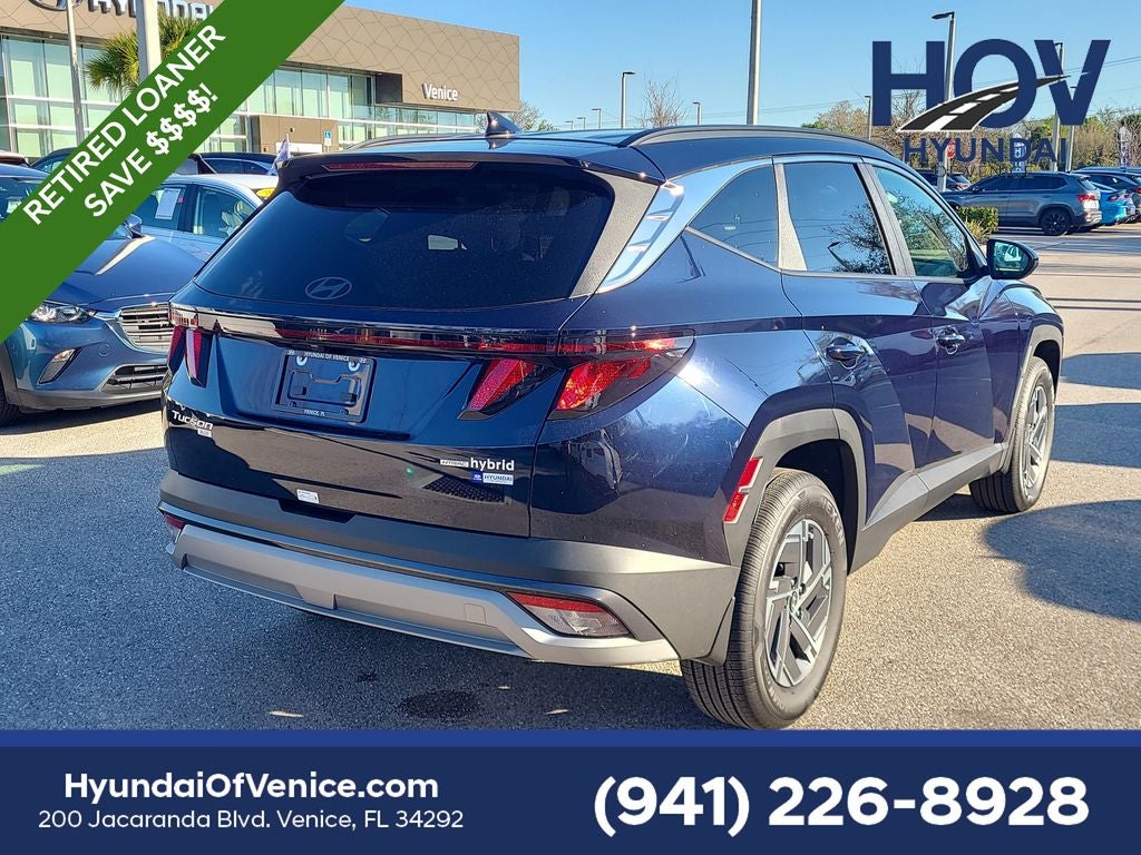 2025 Hyundai TUCSON HYBRID Blue