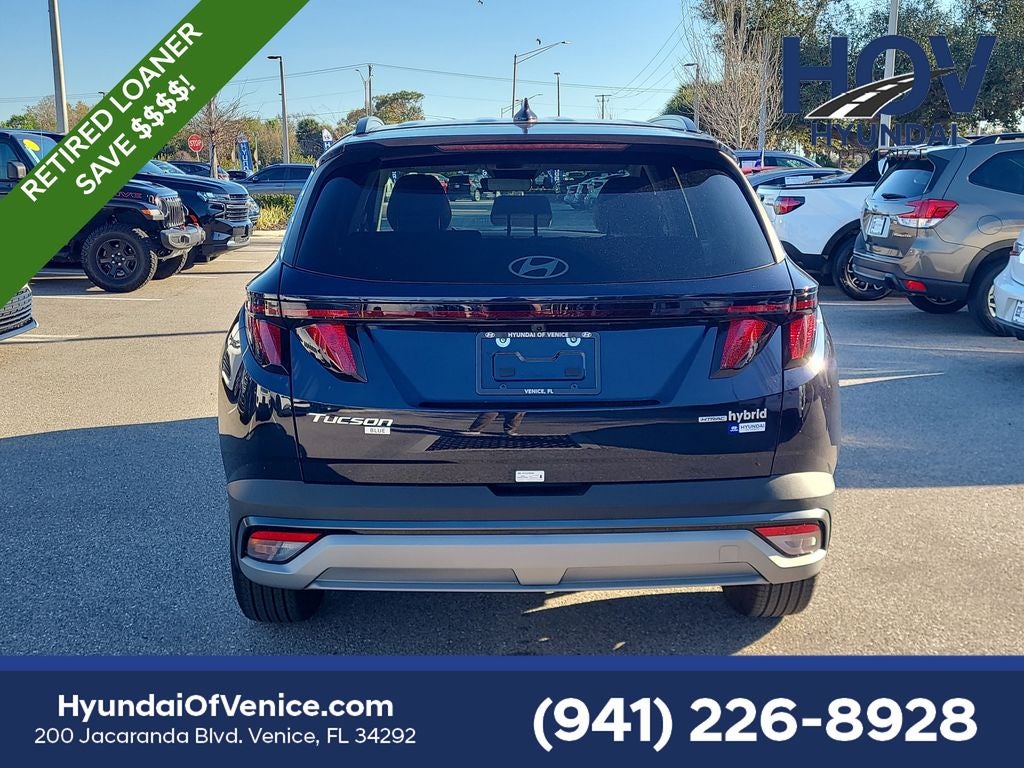2025 Hyundai TUCSON HYBRID Blue