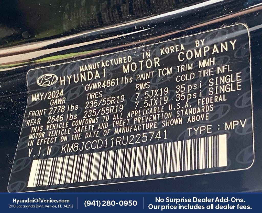 2024 Hyundai TUCSON HYBRID SEL Convenience