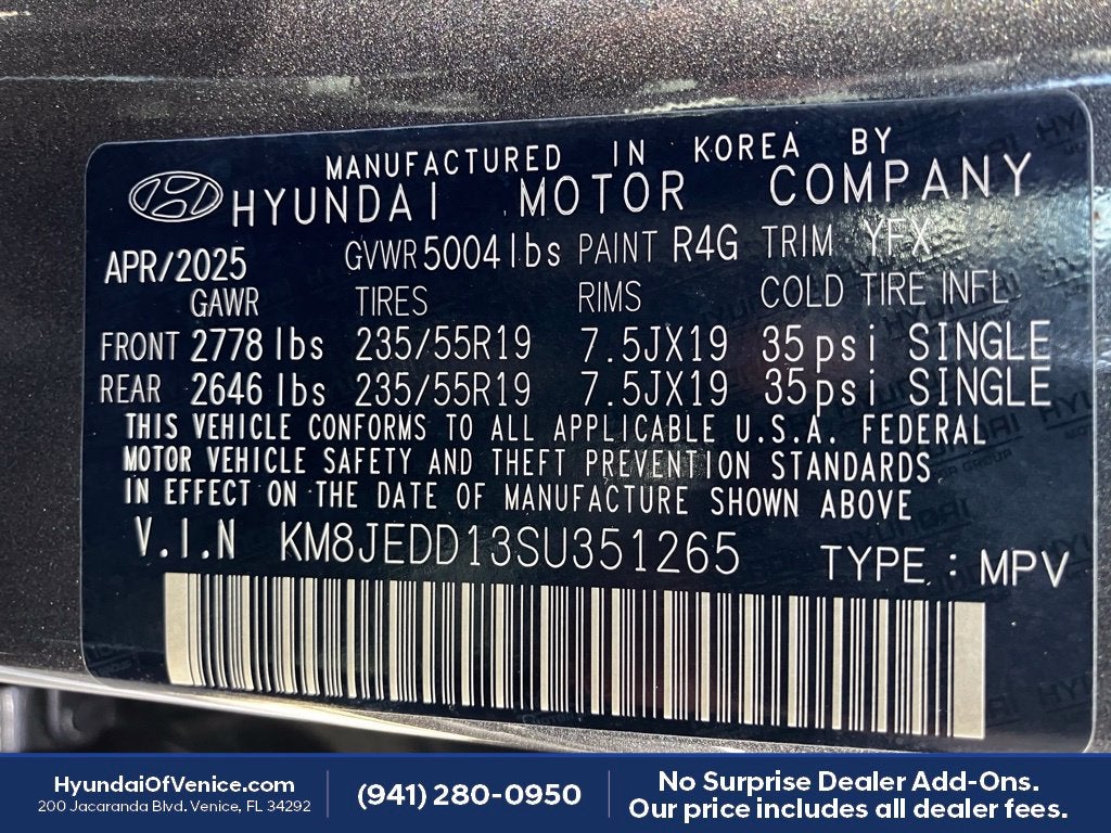 2025 Hyundai TUCSON HYBRID Limited