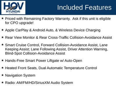 2023 Hyundai TUCSON HYBRID SEL Convenience