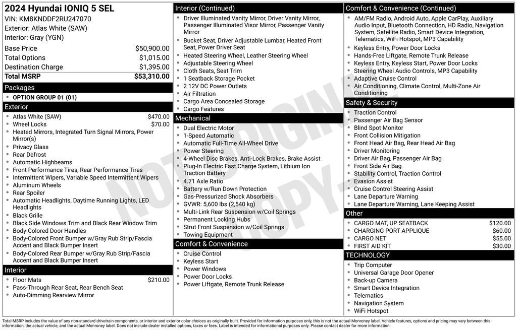 2024 Hyundai IONIQ 5 SEL