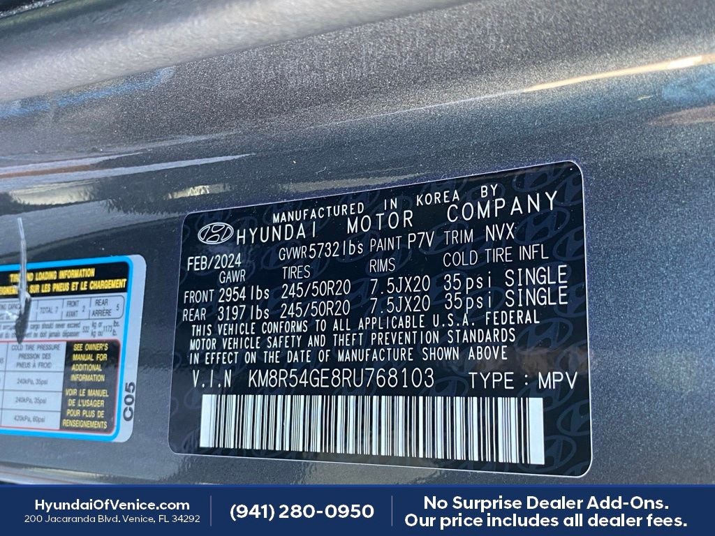 2024 Hyundai PALISADE Limited