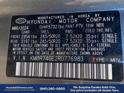 2024 Hyundai PALISADE Calligraphy