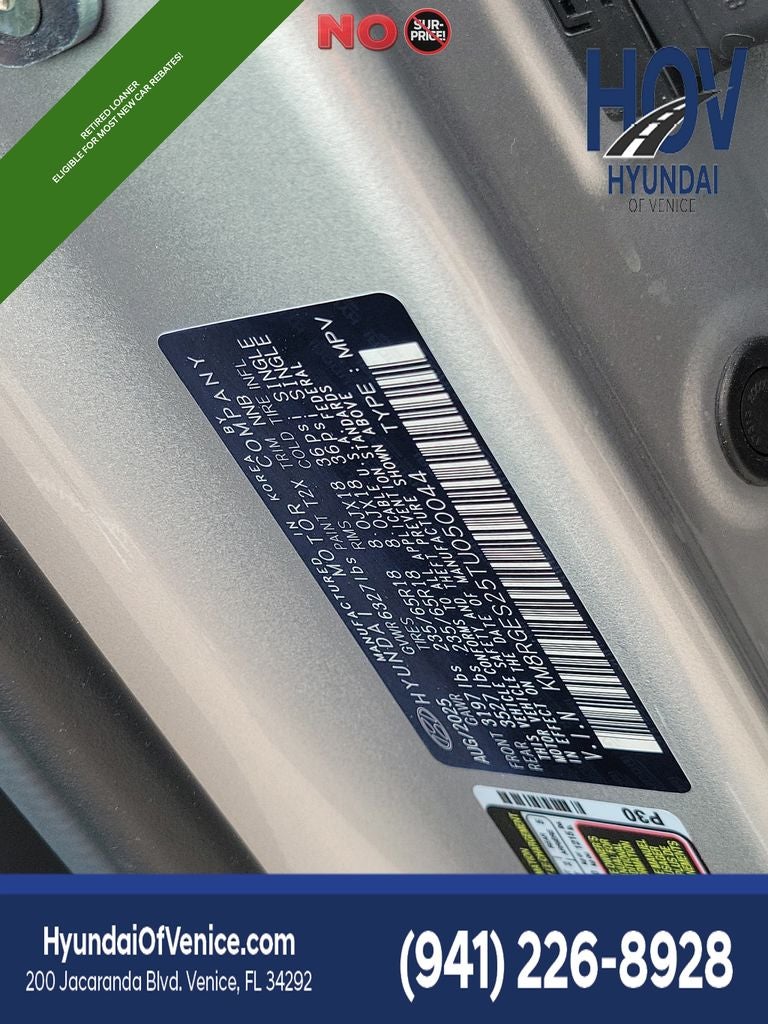 2026 Hyundai PALISADE SEL Convenience