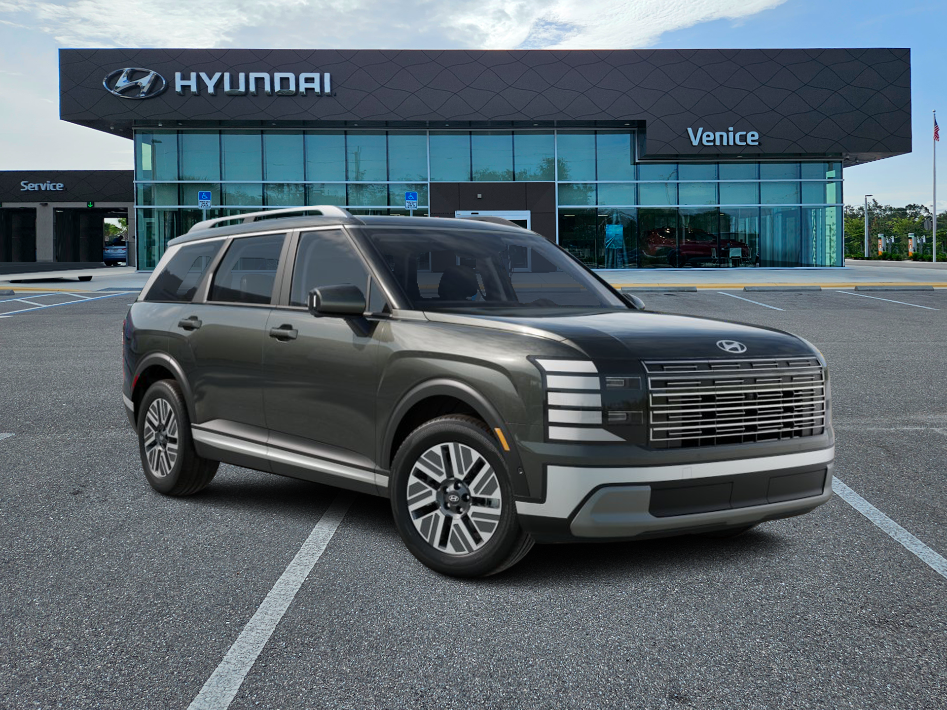 2026 Hyundai PALISADE HYBRID Blue SEL Premium 8P