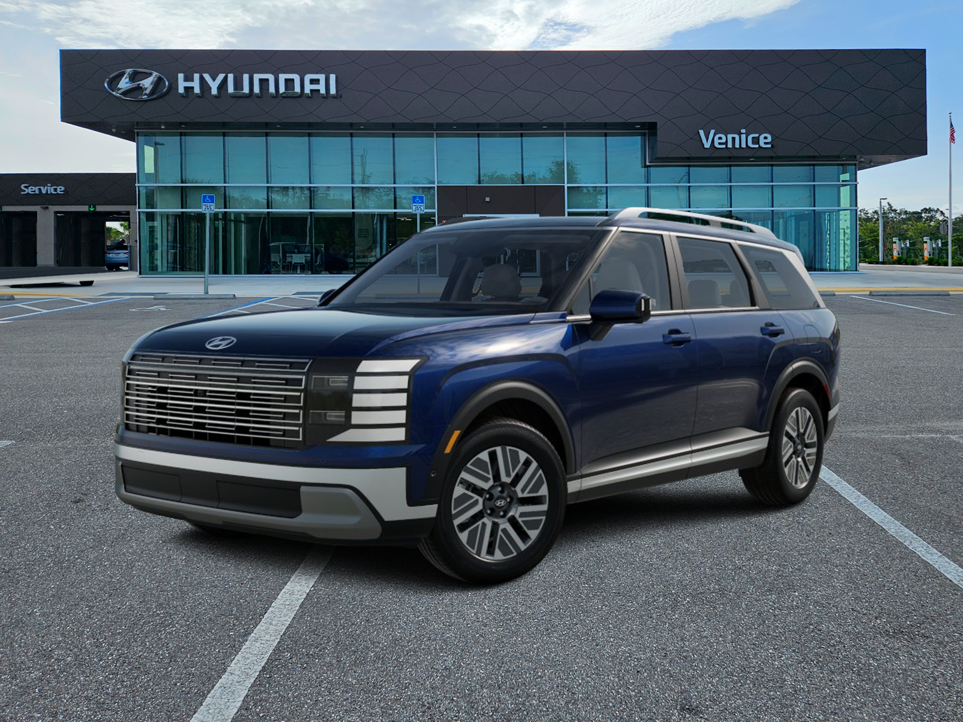 2026 Hyundai PALISADE HYBRID Blue SEL Premium 8P
