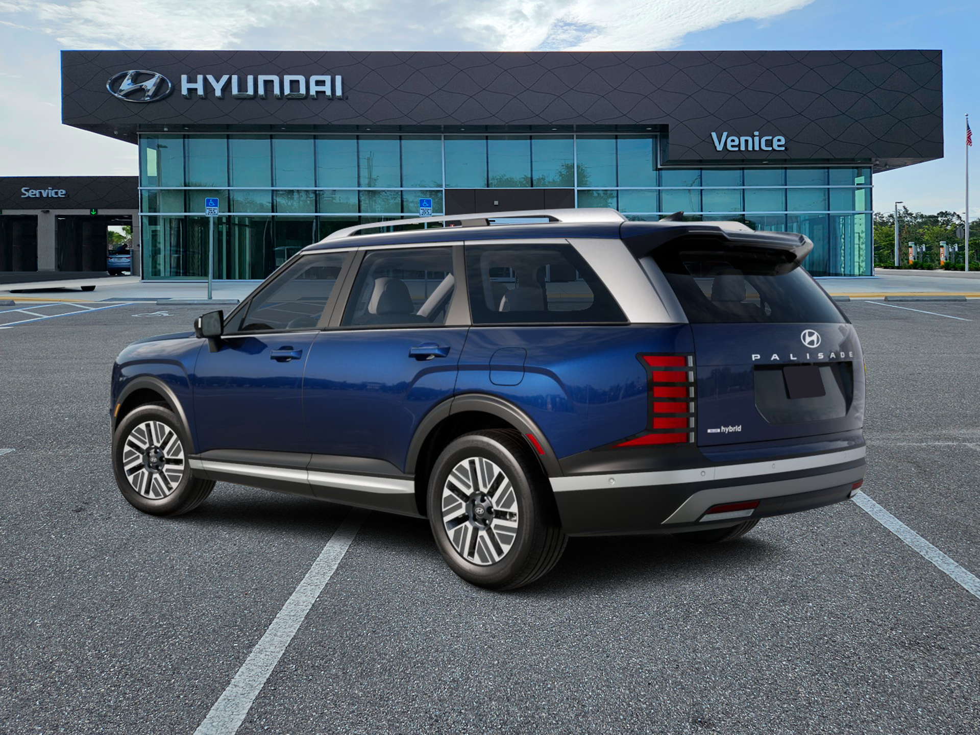 2026 Hyundai PALISADE HYBRID Blue SEL Premium 8P