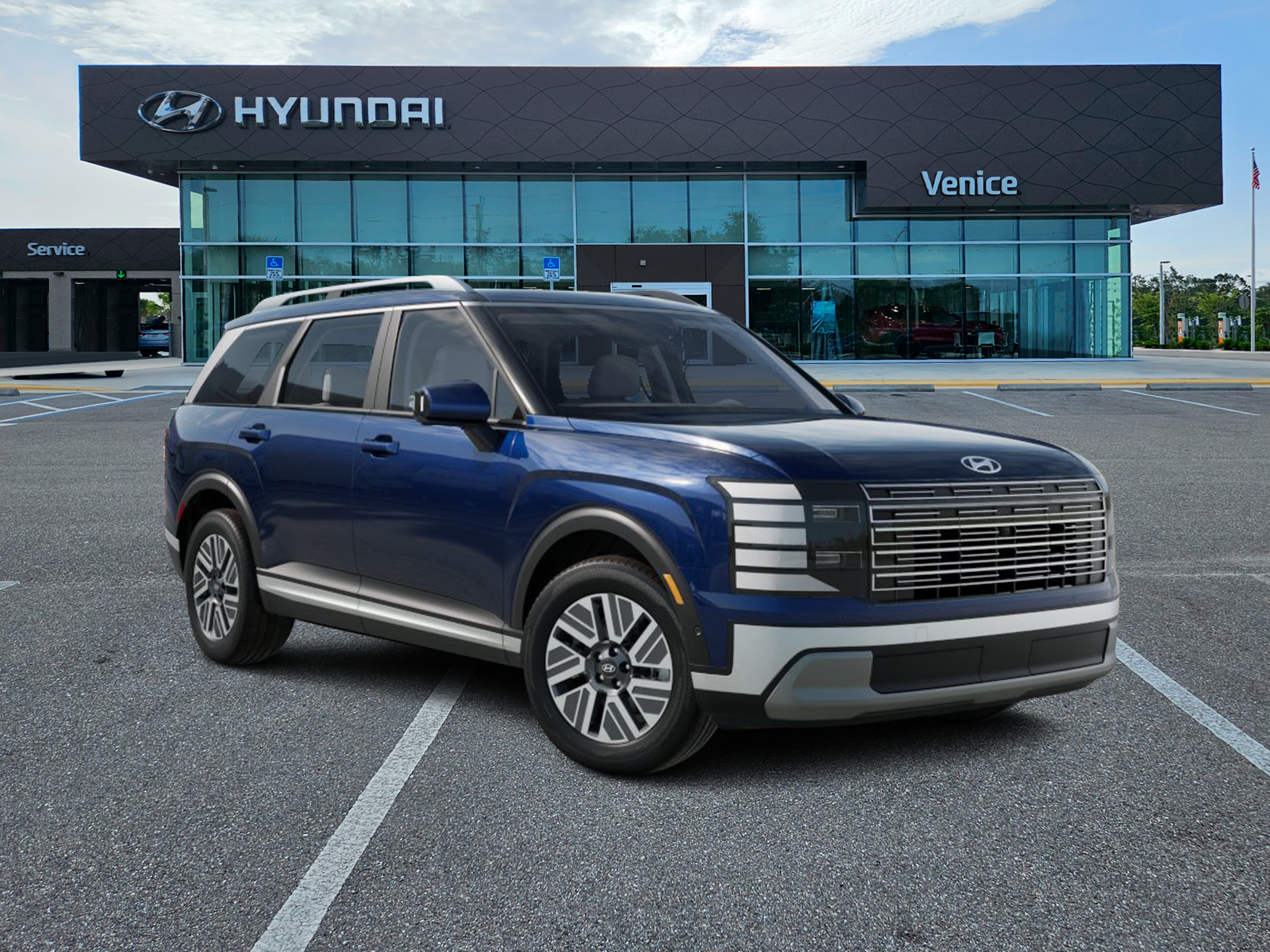 2026 Hyundai PALISADE HYBRID Blue SEL Premium 8P