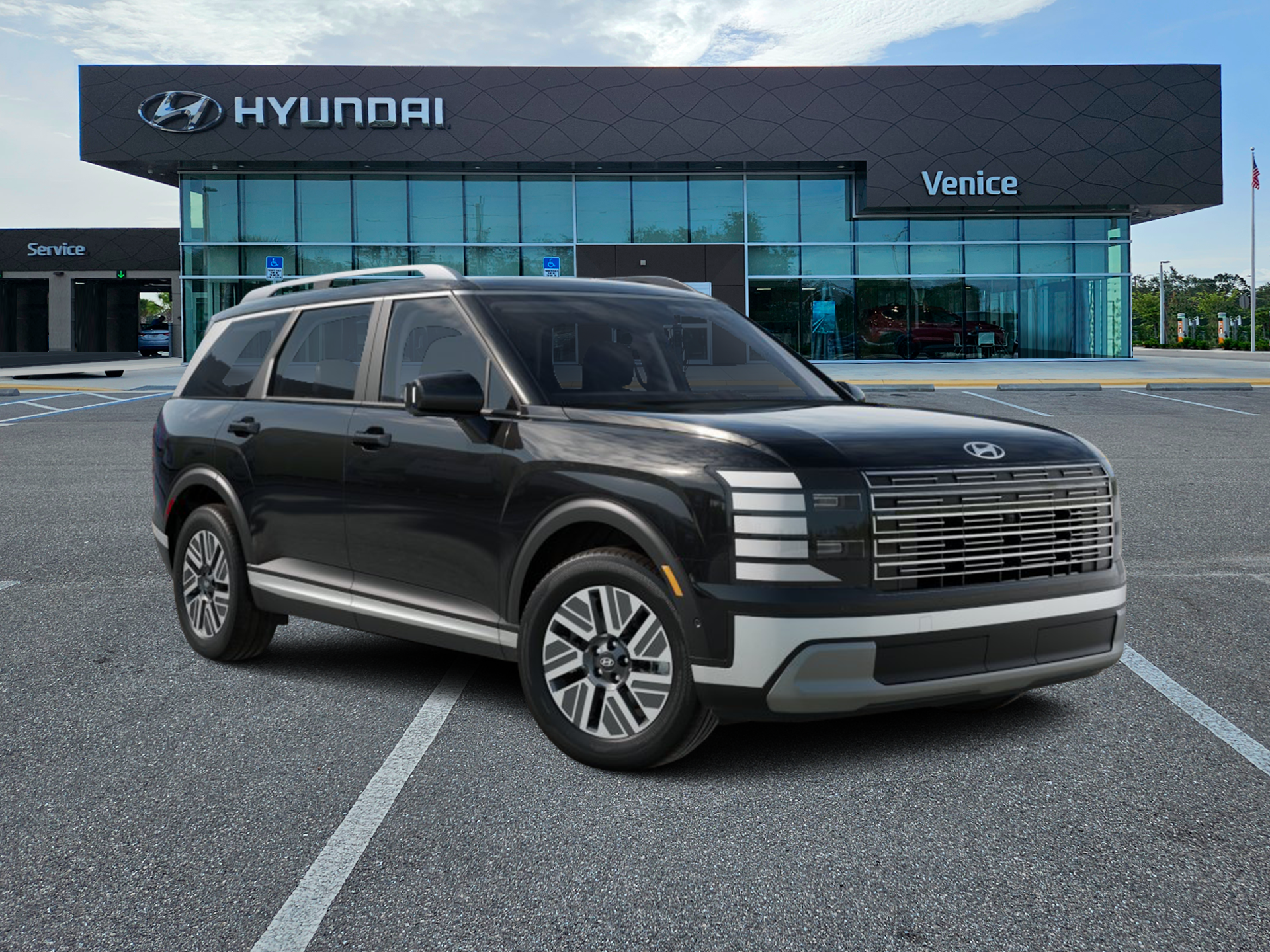 2027 Hyundai PALISADE HYBRID Blue SEL Premium 7P