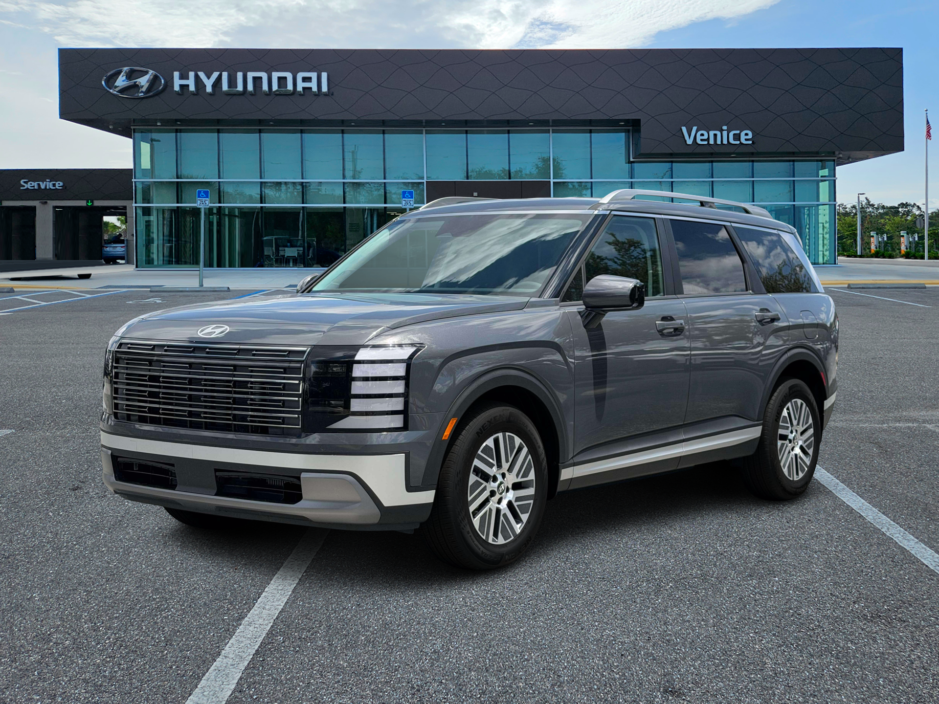 2027 Hyundai PALISADE HYBRID Blue SEL 7P