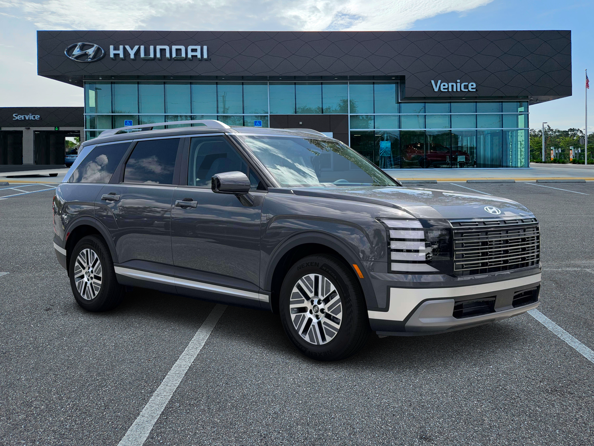 2027 Hyundai PALISADE HYBRID Blue SEL 7P