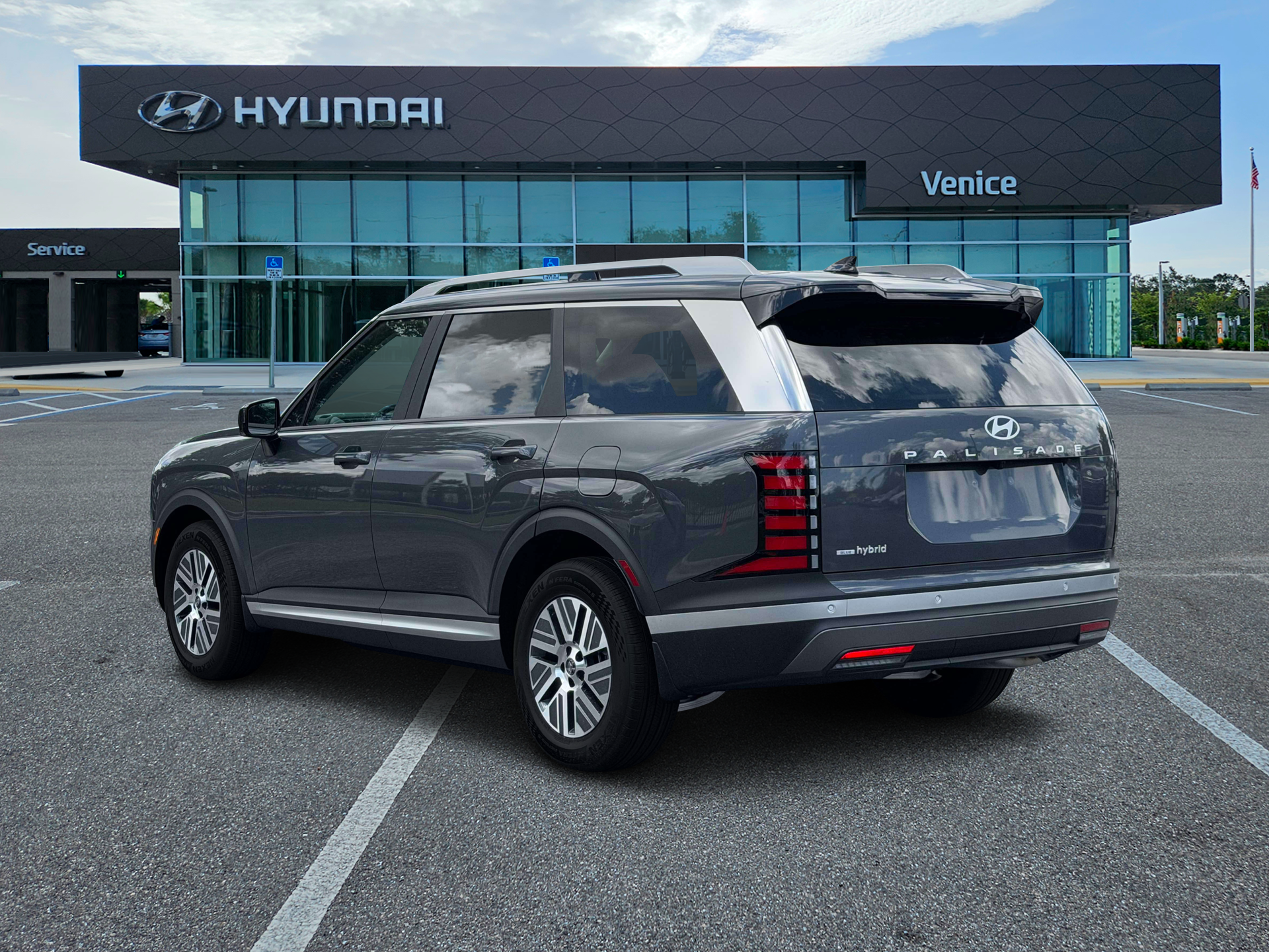 2027 Hyundai PALISADE HYBRID Blue SEL 7P