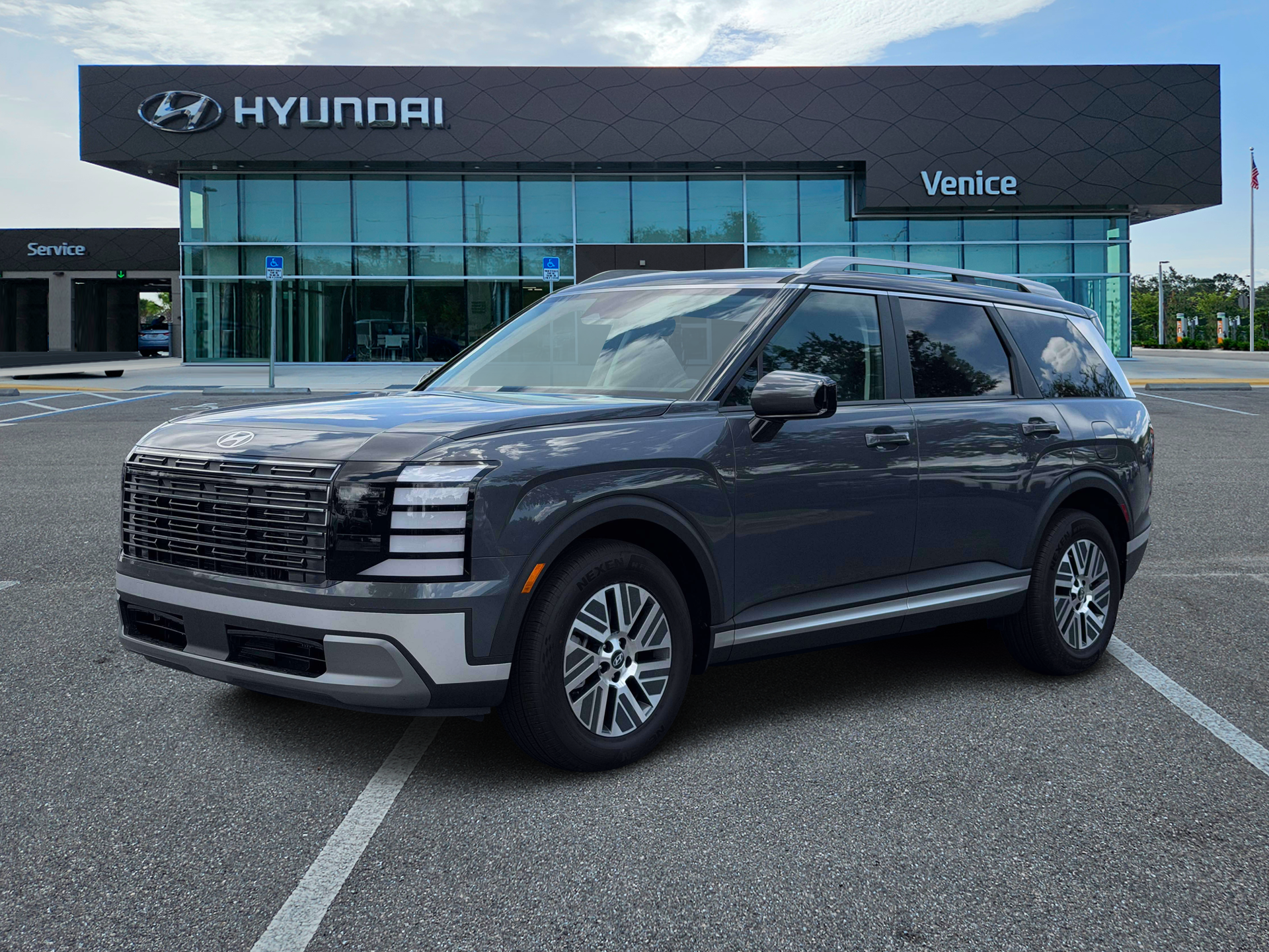 2027 Hyundai PALISADE HYBRID Blue SEL 7P
