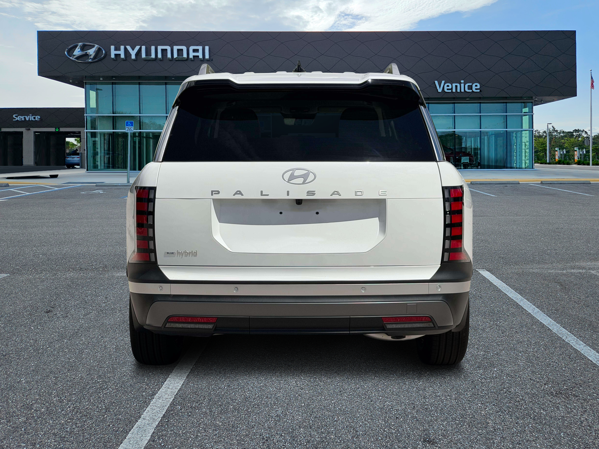 2027 Hyundai PALISADE HYBRID Blue SEL 8P