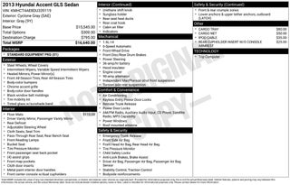 2013 Hyundai ACCENT GLS